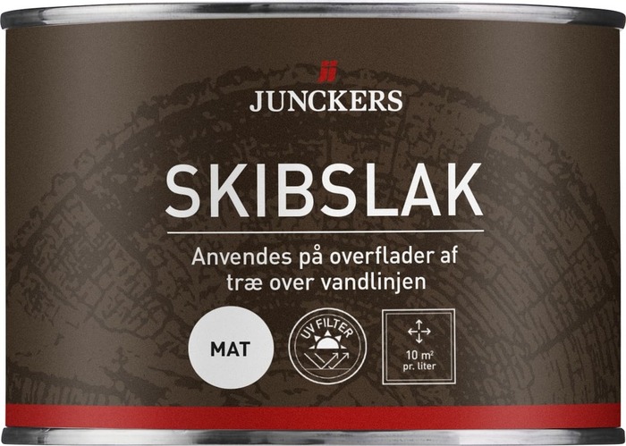 Junckers SkibsLak mat 0,375 liter